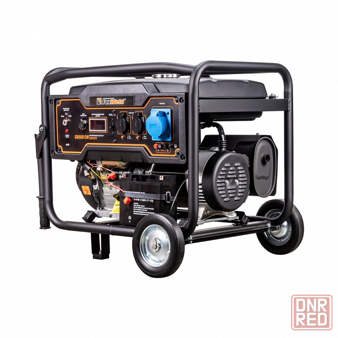 Бензиновый генератор FoxWeld Expert G8500 EW в компл. с блоком автоматики Донецк - изображение 4