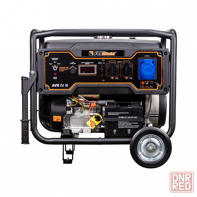 Бензиновый генератор FoxWeld Expert G9500 EW в компл. с блоком автоматики Донецк - изображение 1