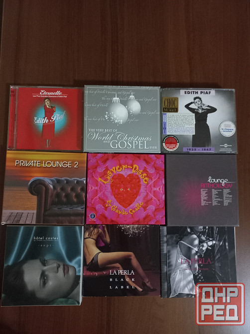 Cd диски lounge/electronic/edit piaf Донецк - изображение 1