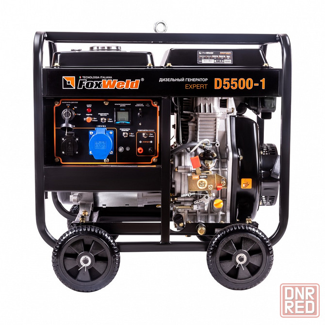 Дизельный генератор FoxWeld Expert D5500-1 Донецк - изображение 1