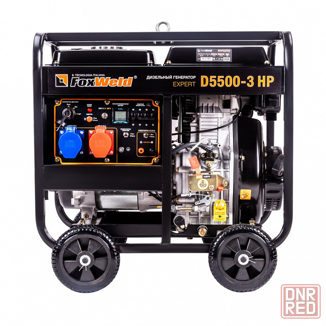 Дизельный генератор FoxWeld Expert D5500-3 HP Донецк - изображение 5