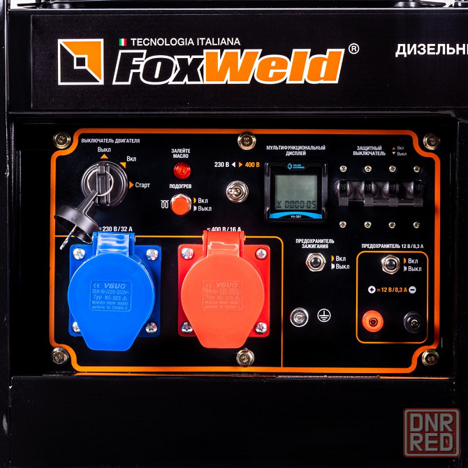 Дизельный генератор FoxWeld Expert D5500-3 HP Донецк - изображение 7