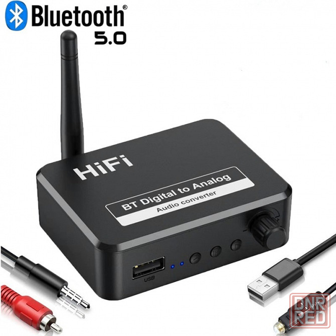 Цифро-аналоговый преобразователь (цап) Hi-Fi 96 кГц Bluetooth Донецк - изображение 1