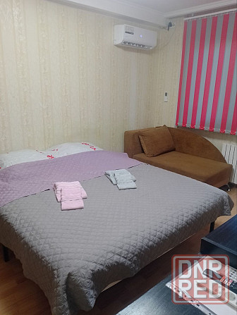 Свободно. Центр, Новый Кондиционер, Бесконтактное заселение ,Вода круглосуточно. Донецк - изображение 6