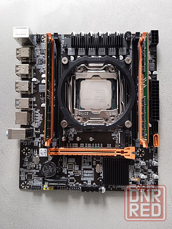 Продаю комплект QIYIDA X99 / e5 2640 v3 / 16gb Луганск - изображение 1