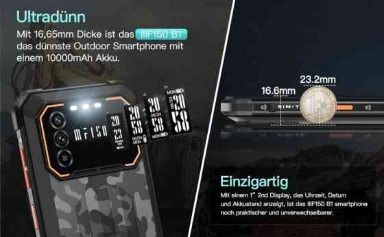Новый!!! Защищенный смарт Oukitel F150 B2 12/256 с NFC с Ик камерой Донецк