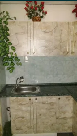 Угловая кухня под мрамор 1,85х1,85 м Донецк