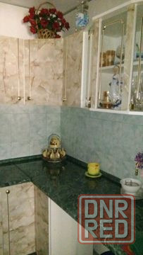 Угловая кухня под мрамор 1,85х1,85 м Донецк - изображение 3