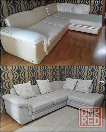 Перетяжка ремонт мягкой мебели Донецк - изображение 1