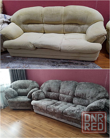 Перетяжка ремонт мягкой мебели Донецк - изображение 7