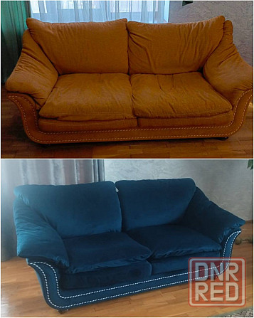 Перетяжка ремонт мягкой мебели Донецк - изображение 6