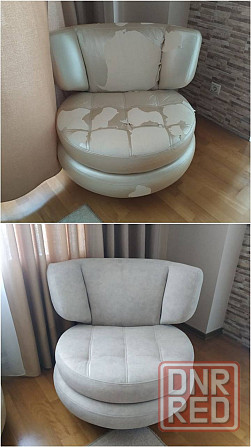 Перетяжка ремонт мягкой мебели Донецк - изображение 2