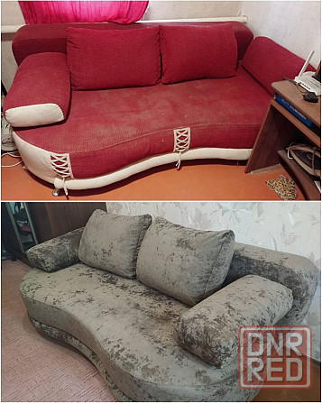 Перетяжка ремонт мягкой мебели Донецк - изображение 8