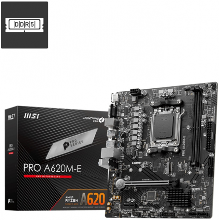 Материнская плата MSI PRO A620M-E AM5 Новая! Донецк
