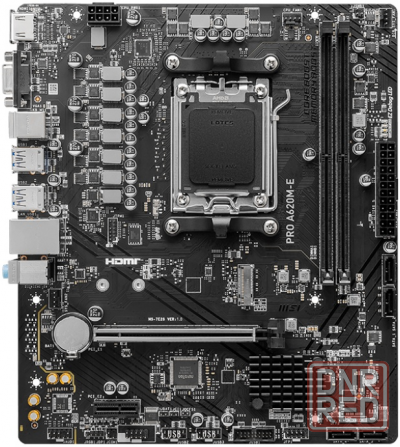 Материнская плата MSI PRO A620M-E AM5 Новая! Донецк - изображение 2