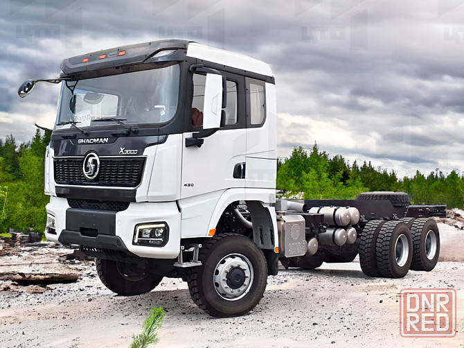 Шасси Shacman X5000 6х6 Weichai 430 л.с. Двускат Донецк - изображение 1
