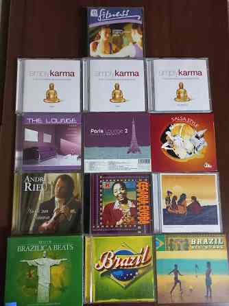 cd диски музыка для танцев/спорта/йоги/лицензия Донецк