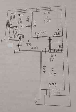 Продам 2-ком.кв. на Университетской Донецк