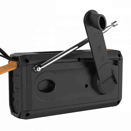 FM радио приемник Mivo MR-001, 3Вт (power bank 4500 mah, фонарик, солнечная батарея, влагозащита) Донецк
