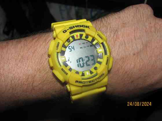 Электронные китайские часы Casio, Replica жёлтые Донецк
