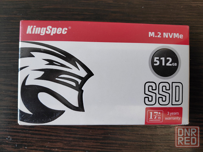 SSD NVME M.2 2280 Kingspec (NE-512) NV 512Gb Новый Донецк - изображение 1