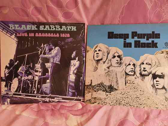 Виниловые пластинки Beatles, Led Zeppelin, Grand Funk Донецк