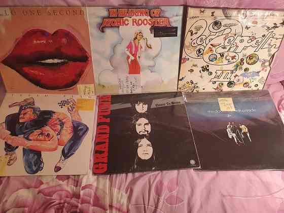 Виниловые пластинки Beatles, Led Zeppelin, Grand Funk Донецк