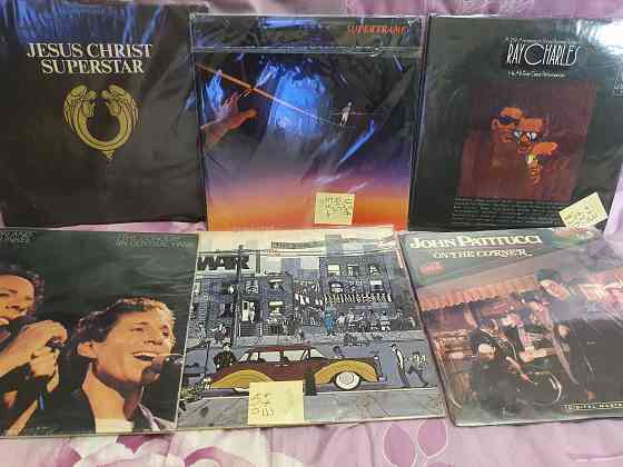 Виниловые пластинки Beatles, Led Zeppelin, Grand Funk Донецк