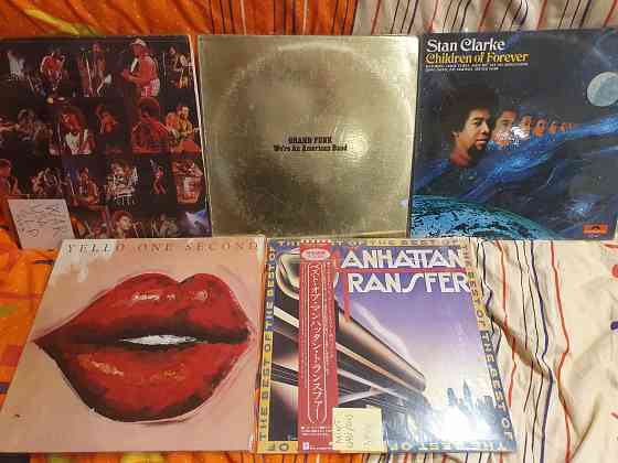 Виниловые пластинки Beatles, Led Zeppelin, Grand Funk Донецк