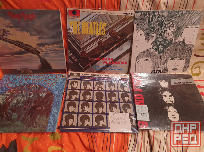 Виниловые пластинки Beatles, Led Zeppelin, Grand Funk Донецк - изображение 1