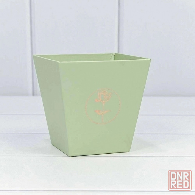Коробка "Ваза для цветов" мини Донецк - изображение 2