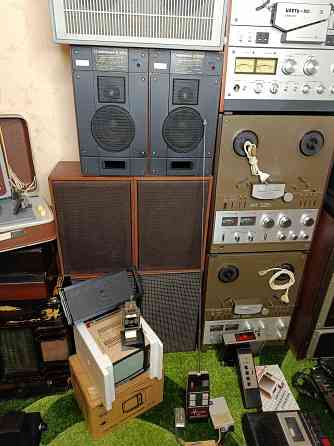 Акустика колонки магнитофон усилитель цветомузыка 1 Донецк