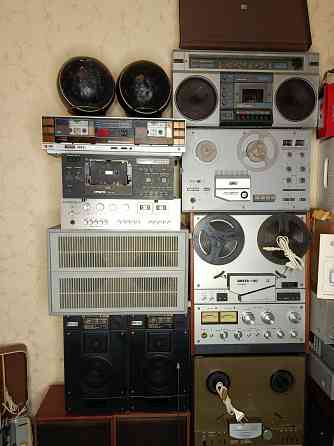 Акустика колонки магнитофон усилитель цветомузыка 1 Донецк