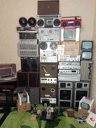 Акустика колонки магнитофон усилитель цветомузыка 1 Донецк