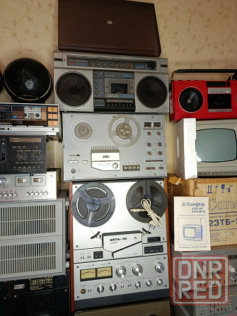 Акустика колонки магнитофон усилитель цветомузыка 1 Донецк - изображение 6