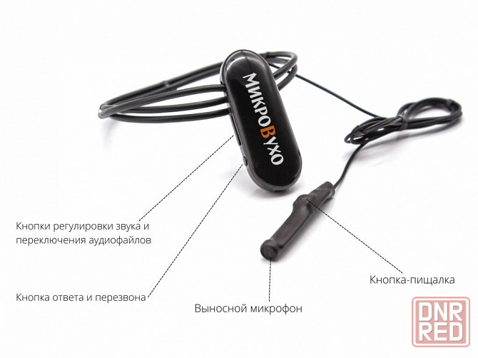 Гарнитура Bluetooth PRO с магнитными микронаушниками 2 мм Донецк - изображение 4