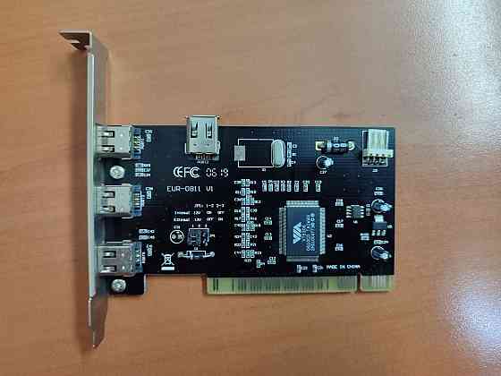 Контроллер FireWire EUR-0811 V1 Плата Видеозахват Донецк