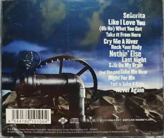 CD диск Justin Timberlake-Justified с постером 2002г.Zomba records Japan. Донецк