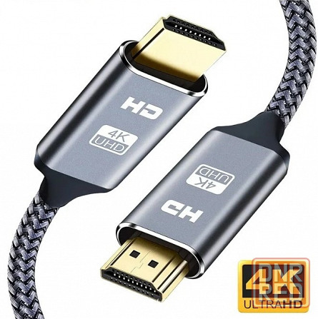 Кабель HDMI 8К, версия: 2.1 , HDMI 4К, версия: 2.0 Донецк - изображение 4