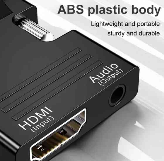 Адаптер переходник с HDMI на VGA + звук Донецк