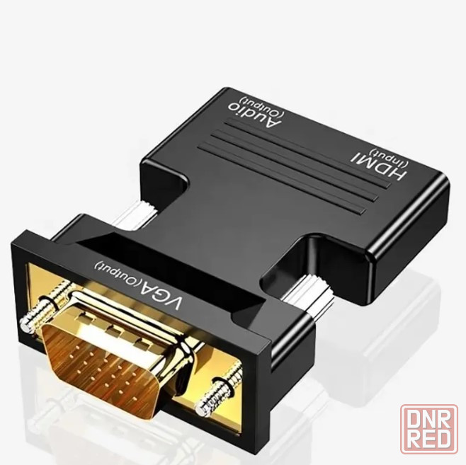 Адаптер переходник с HDMI на VGA + звук Донецк - изображение 1