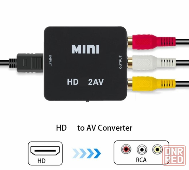 Переходник из HDMI в AV RCA Донецк - изображение 2