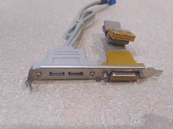 USB 2.0 удлинитель, планка, разъем внутренний Донецк