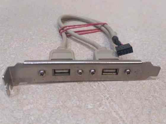 USB 2.0 удлинитель, планка, разъем внутренний Донецк