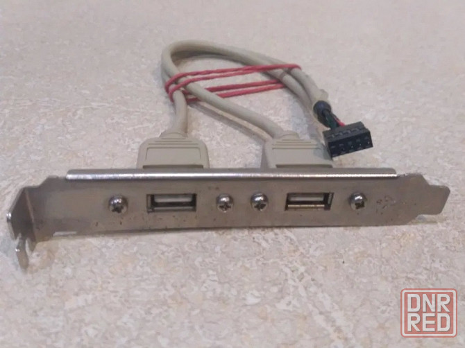USB 2.0 удлинитель, планка, разъем внутренний Донецк - изображение 1