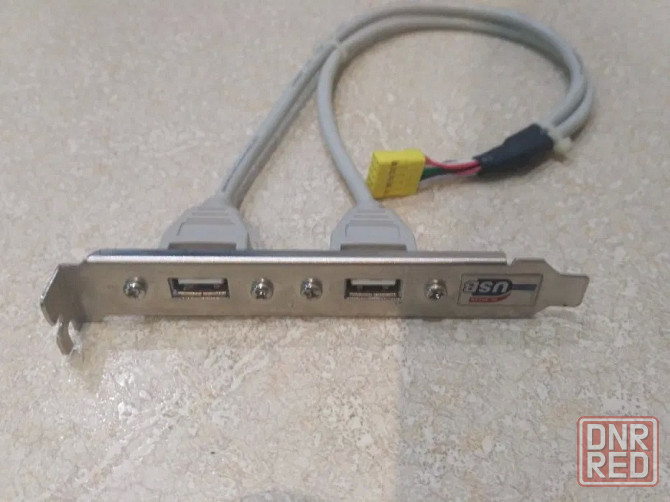 USB 2.0 удлинитель, планка, разъем внутренний Донецк - изображение 5