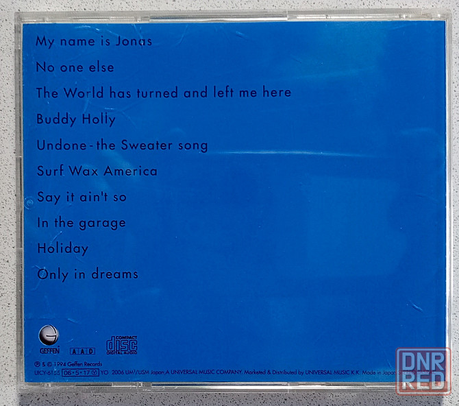 CD диск Weezer-Weezer Донецк - изображение 2