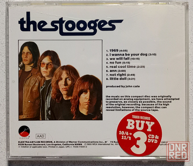 CD диск The Stooges - The Stooges Донецк - изображение 2