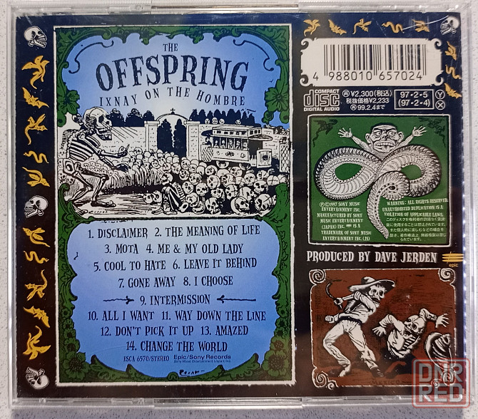 CD диск The Offspring - Ixnay On The Hombre Донецк - изображение 2