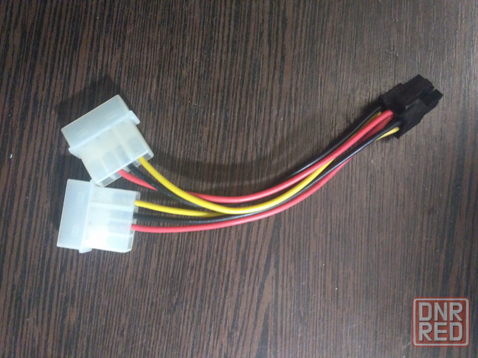 Кабель питания PCI-E 6-pin/Molex 4pin Донецк - изображение 2